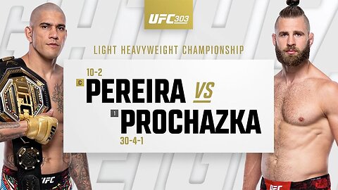 Alex Pereira VS Jiri Prochazka Full UFC Macth