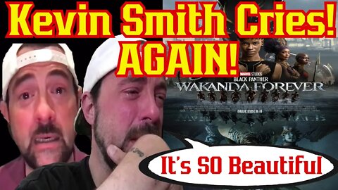 Wakanda Forever Cause Kevin Smith to CRY! Twitter ROASTS Him From BOTH Sides! Disingenuous Crying