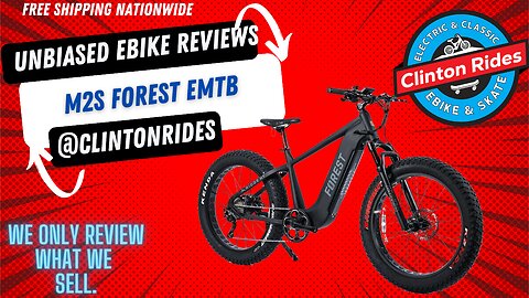 Clinton Rides | UnBiased Review | M2S Forest Extreme EMTB