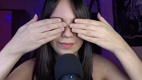 ASMR - Abra e feche seus olhos (siga minhas instruções)