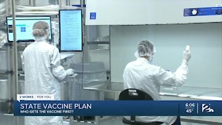 State health officials finalize vaccination plan