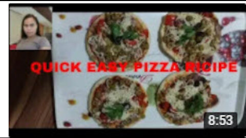 PIZZA EASY RECIPE / HOW TO MAKE PIZZA /FILIPINA LADY IN DUBAI