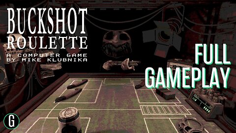 Buckshot Roulette | Indie Horror Game | Full Gameplay - GENOKU | #buckshotroulette #fullgameplay