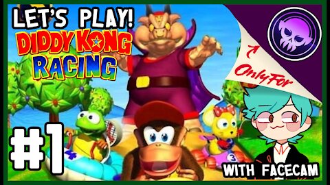 I Suck at Racing Games! (Let's Play Diddy Kong Racing N64) #1