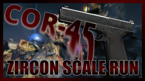 FAST COR-45 RUN FOR ZIRCONIAN SCALE!