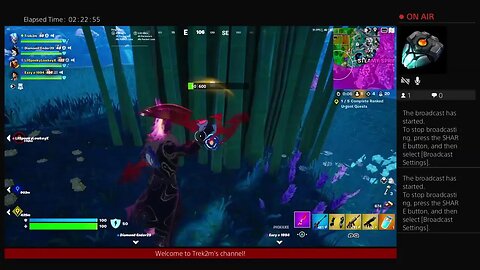 Trek2m in Fortnite checking out Save the World changes Episode 623