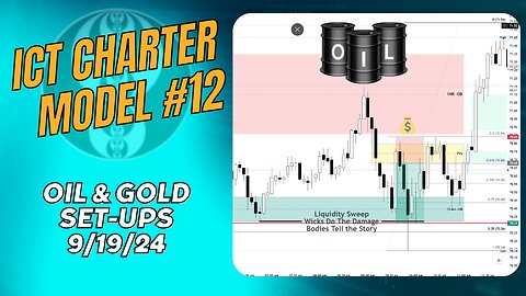 ICT Charter Model #12 Oil & Gold Review 9-19-2024