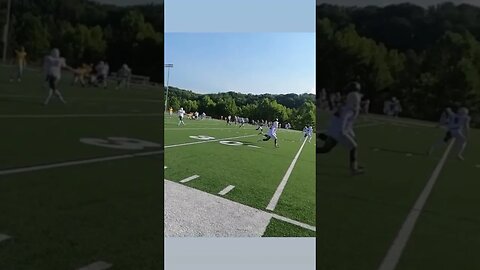 NICE PASS & CATCH😤🔥❗️ #americanfootball #semiprofootball #youtubeshorts #va #viral