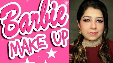 BARBIE MAKEUP TUTORIAL | BARBIE INSPIRED MAKEUP By Mehsim Creations