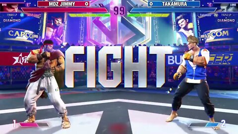 MDZ Jimmy (Ryu) vs Takamura (Luke) - Street Fighter 6 Closed Beta