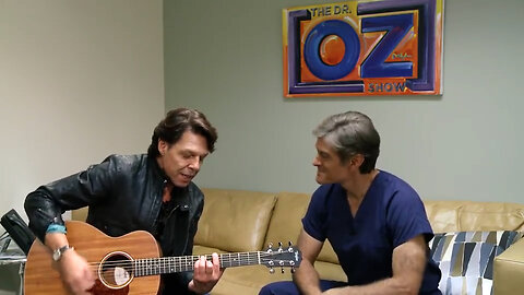 September 23, 2015 - Kasim Sulton Joins with Dr. Oz to Promote UNITE to Face Addiction Rally