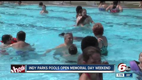 Hundreds of people in Marion County head to pools to beat the heat