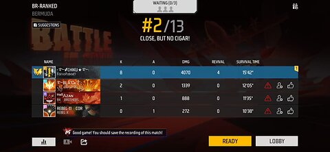 Free fire🔥 solo vs squad