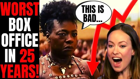 Woke Hollywood DISASTER! | Lowest Box Office In 25 YEARS With The Woman King, Other Divisive Movies