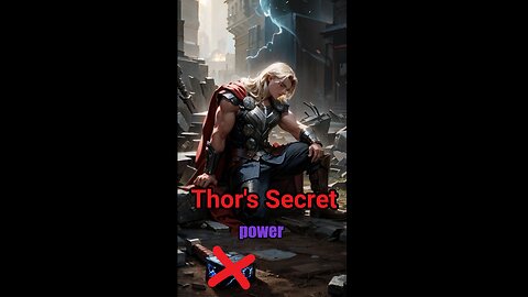 Thor's Secret Weapon - Belt Of Megingjardir