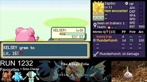 THE BEGINNING OF KELSEY THE BLISSEY's POKEMON KAIZO IRONMON RUN! LETS GO! HEALS NEEDED?! V1