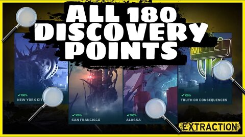 Rainbow Six Extraction - All 180 POINTS OF INTEREST | All Areas Walkthrough