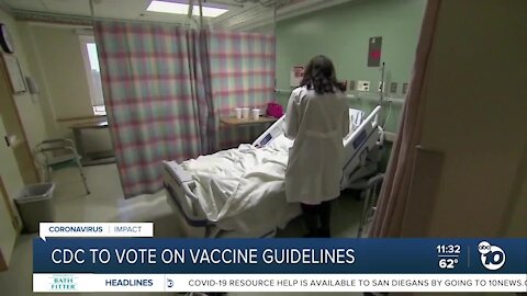 CDC committee to vote on vaccine guidelines