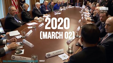 2020 (March 02) : USA White House Trump roundtable (Coronavirus / Inovio / mrna vaccine)