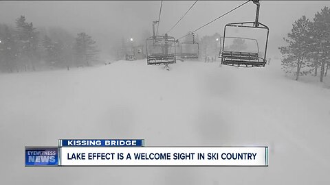 Lake effect snow a welcome sight in Ski Country