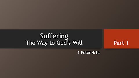 7@7 #55: Suffering, The Way to God's Will (Part 1)