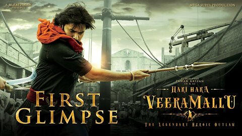 Hari Hara Veera Mallu First Glimpse | Pawan Kalyan | Krish | #HHVM