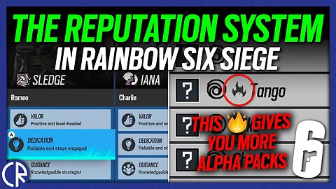 How the Reputation System Works in Rainbow Six Siege - 6News - Fire Icon