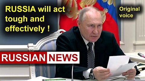 RUSSIA will act tough and effectively! Putin, LPR, DPR, Zaporozhye and Kherson regions. Ukraine. RU