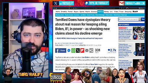 Dems have dystopian "Conspiracy Theory" about real reason for keeping ailing Biden in power