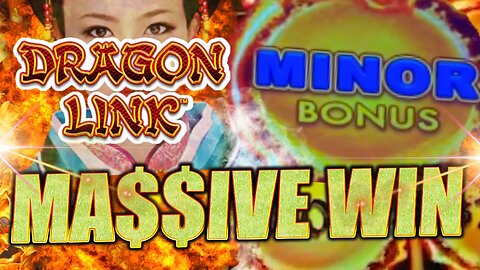 THE ORB WE ALL CALL FOR on DRAGON LINK Slot Machine! MASSIVE MINOR JACKPOT