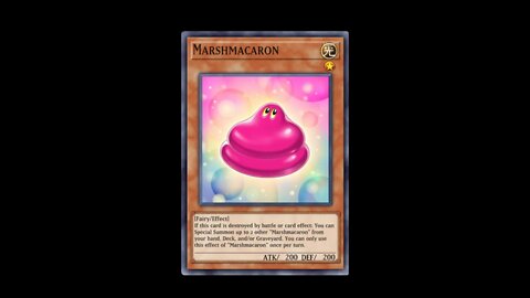 Yu Gi oh! Marshmacaron Darkside Dimension Card