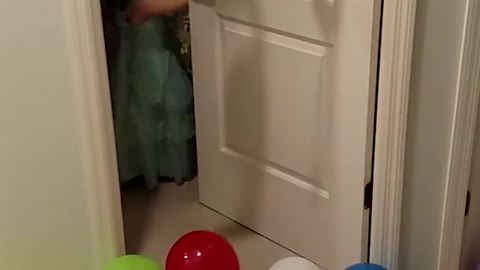 Little Girl Is Not Thrilled About Her Birthday