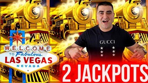 High Limit All Aboard Slot Machine JACKPOTS - Winning Big Money In Las Vegas