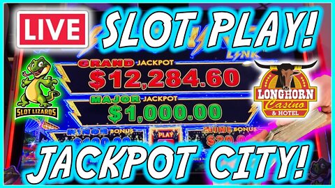 🔴 MASSIVE LIVE SLOT PLAY! JACKPOTS INCOMING ON DANCING DRUMS AT THE LONGHORN CASINO!