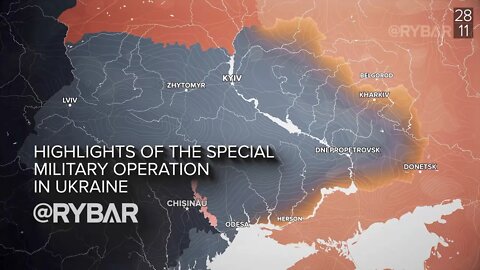 Overview of the Russian Army's Special Military Operation in the Ukraine: The Events of Nov 28, 2022