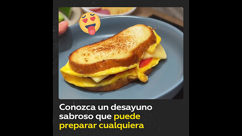 Sándwich ‘gourmet’ que es fácil de preparar en casa