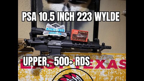 PSA 10 5 Inch 223 Wylde Upper 301 To 500 + Round Test !!!!!!! #PSA