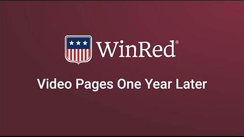 Video Pages One Year Later