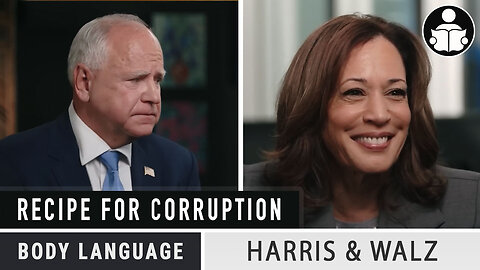 Body Language - Kamala Harris and Tim Walz, Sweet Corruption