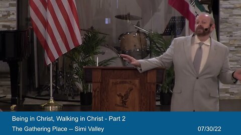 Being in Christ, Walking in Christ Part 3 - Righteousness 27