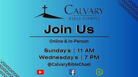 Chris Schroeder | Calvary Bible Chapel