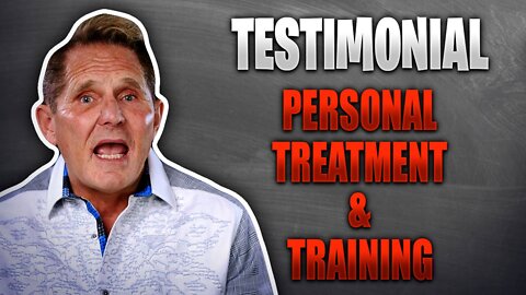 Sue's Personal Treatment & Training Testimonial