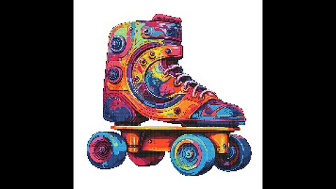 80s RETRO Cross Stitch Pattern by Welovit Cross Stitch | welovit.net | #welovit #welovitcrossstitch