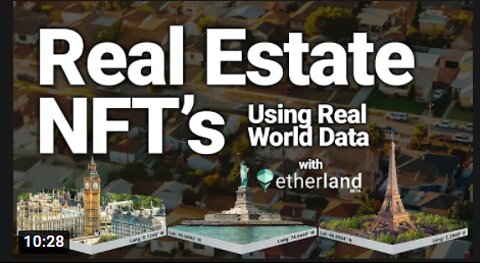 Real Estate NFT Combines Real World Data & Digital Collectibles