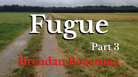 Fugue, Part 3, by Brendan Bozeman (3/3)