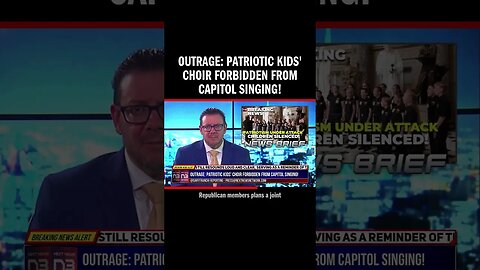 Outrage: Patriotic Kids' Choir Forbidden from Capitol Singing!