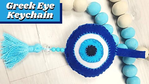 DIY - How to Make Greek Eye Keychain