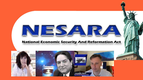 NESARA Panel with Alfred Webre Karen Macdonald James Rink