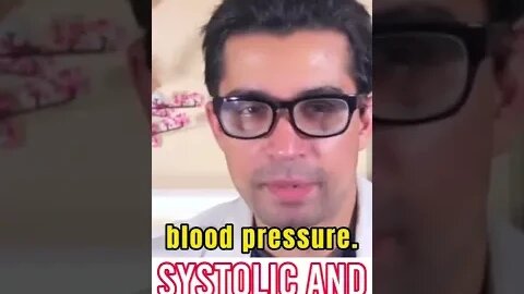 WHICH IS MORE DANGEROUS? SYSTOLIC OR DIASTOLIC BLOOD PRESSURE? #shorts