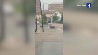 Torrential rains cause flooding near Westport